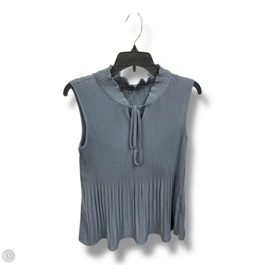 Top Sleeveless By Adrianna Papell In Blue, Size: S