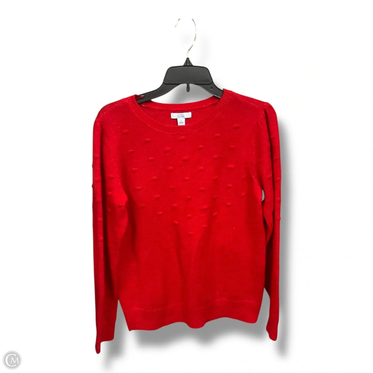 Sweater By Croft And Barrow In Red, Size: S