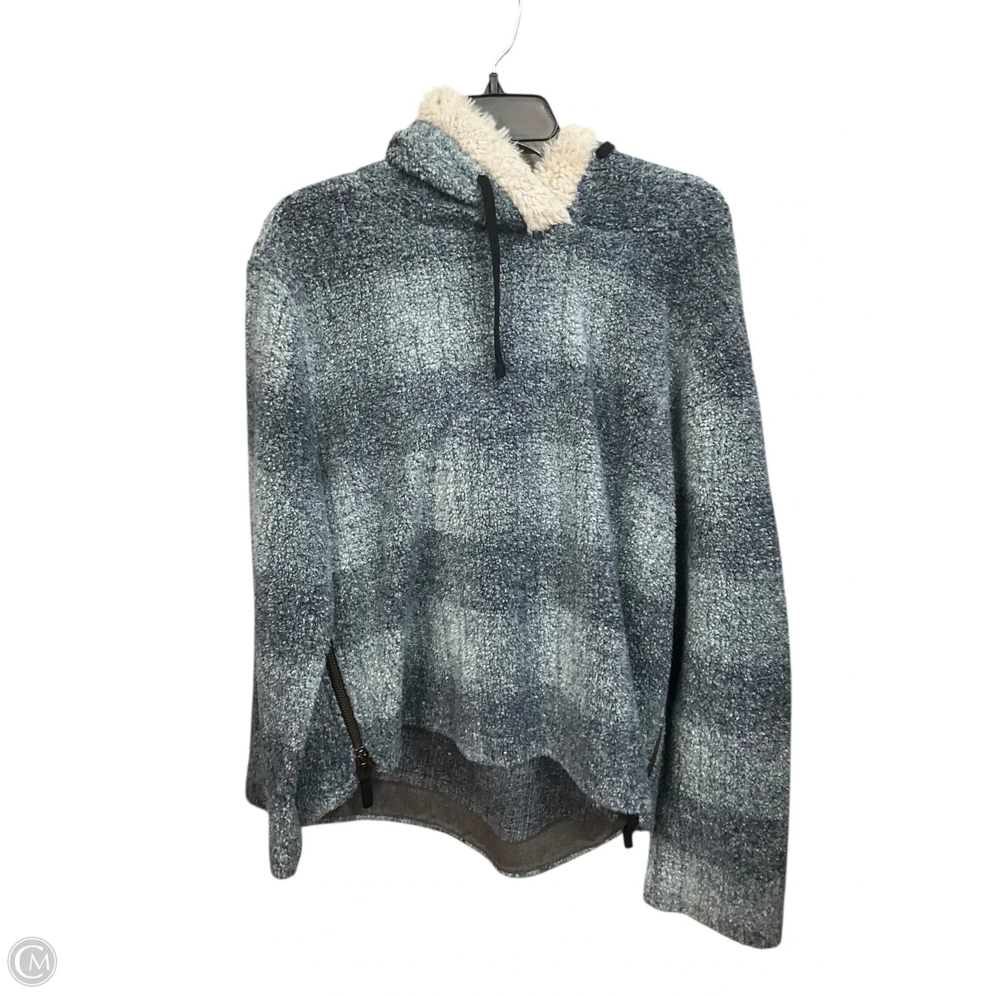 Sweatshirt Hoodie By Dylan In Blue, Size: Xl