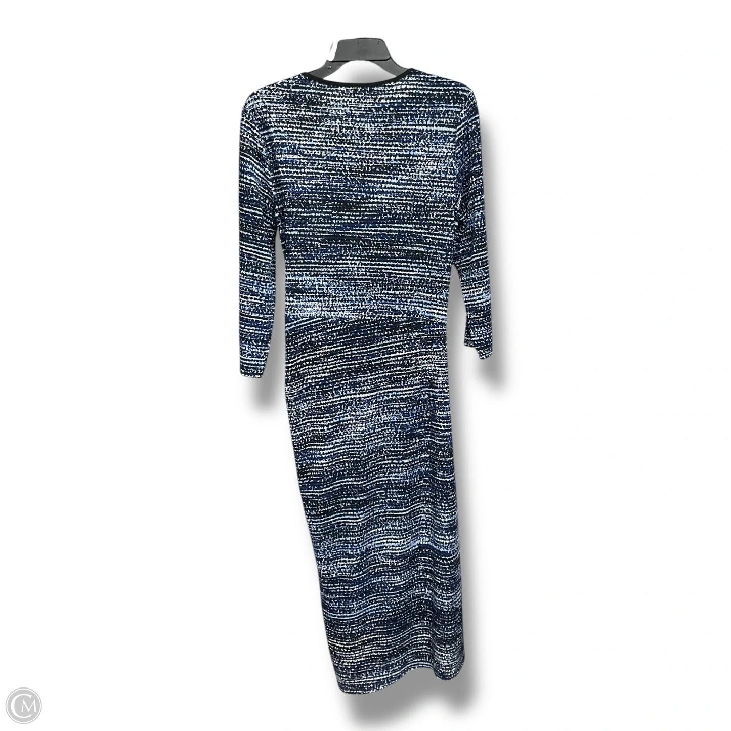 Dress Casual Maxi By Maggy London In Blue, Size: L