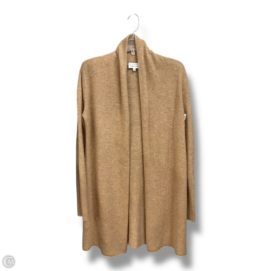 Cardigan By White And Warren In Tan, Size: M