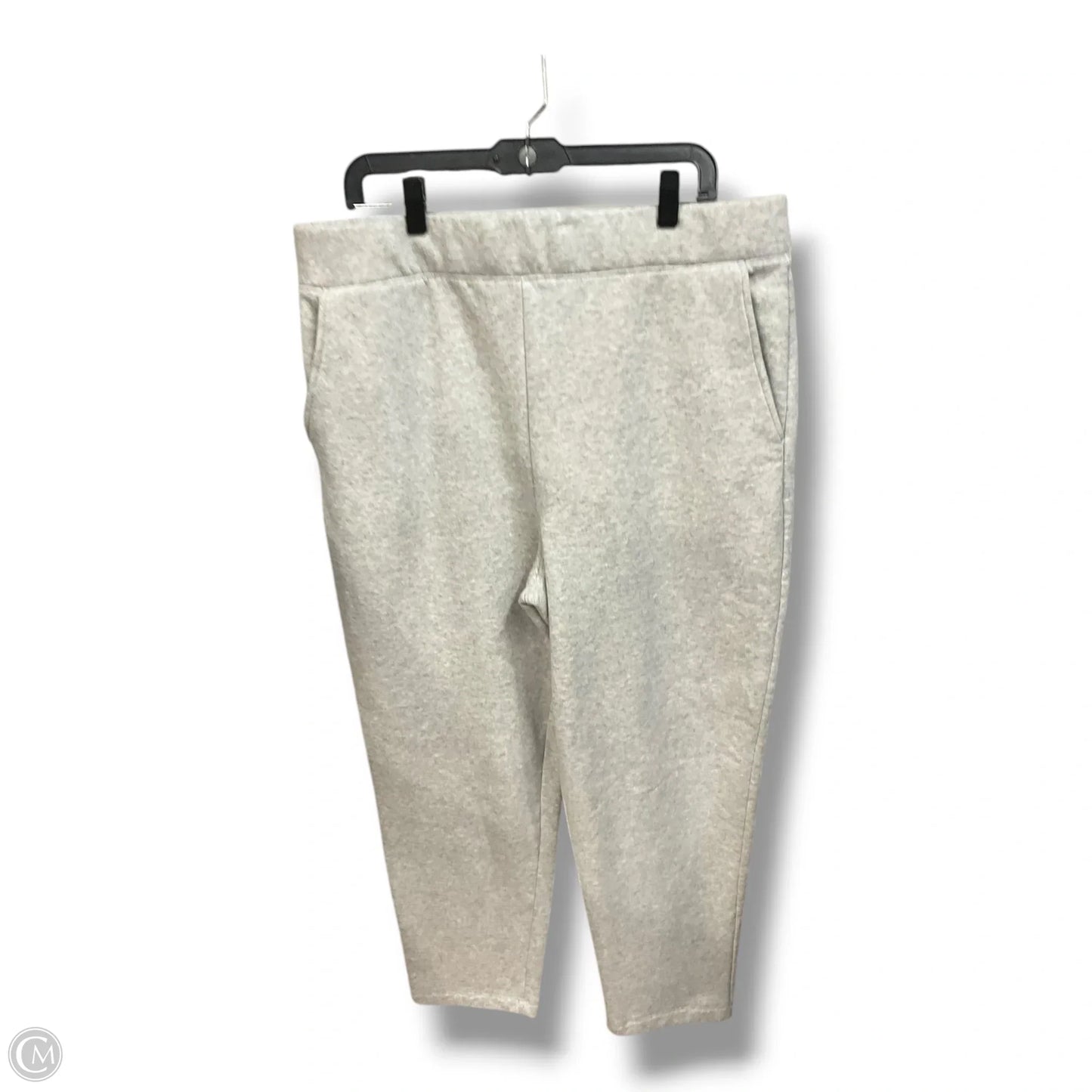 Pants Lounge By Lands End In Grey, Size: 18
