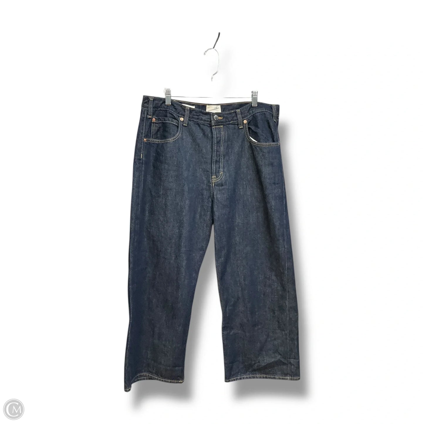 Jeans Wide Leg By Universal Thread In Blue Denim, Size: 14