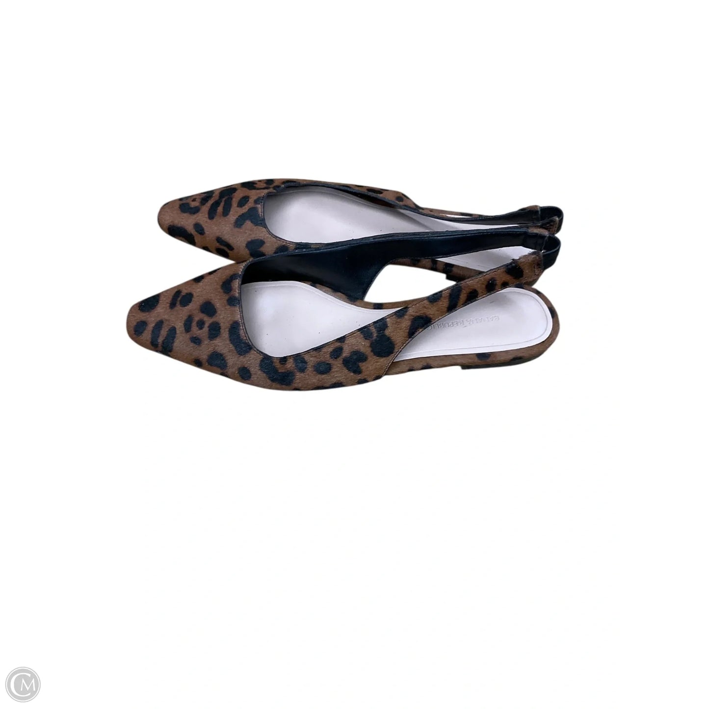 Shoes Flats By Banana Republic In Animal Print, Size: 9.5