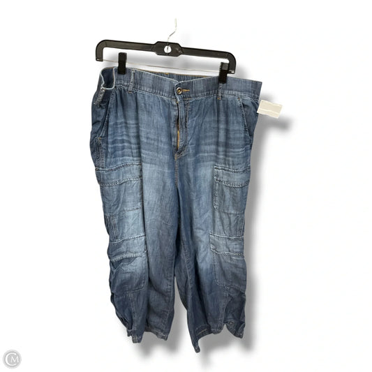 Pants Cargo & Utility By Torrid In Blue Denim, Size: 16