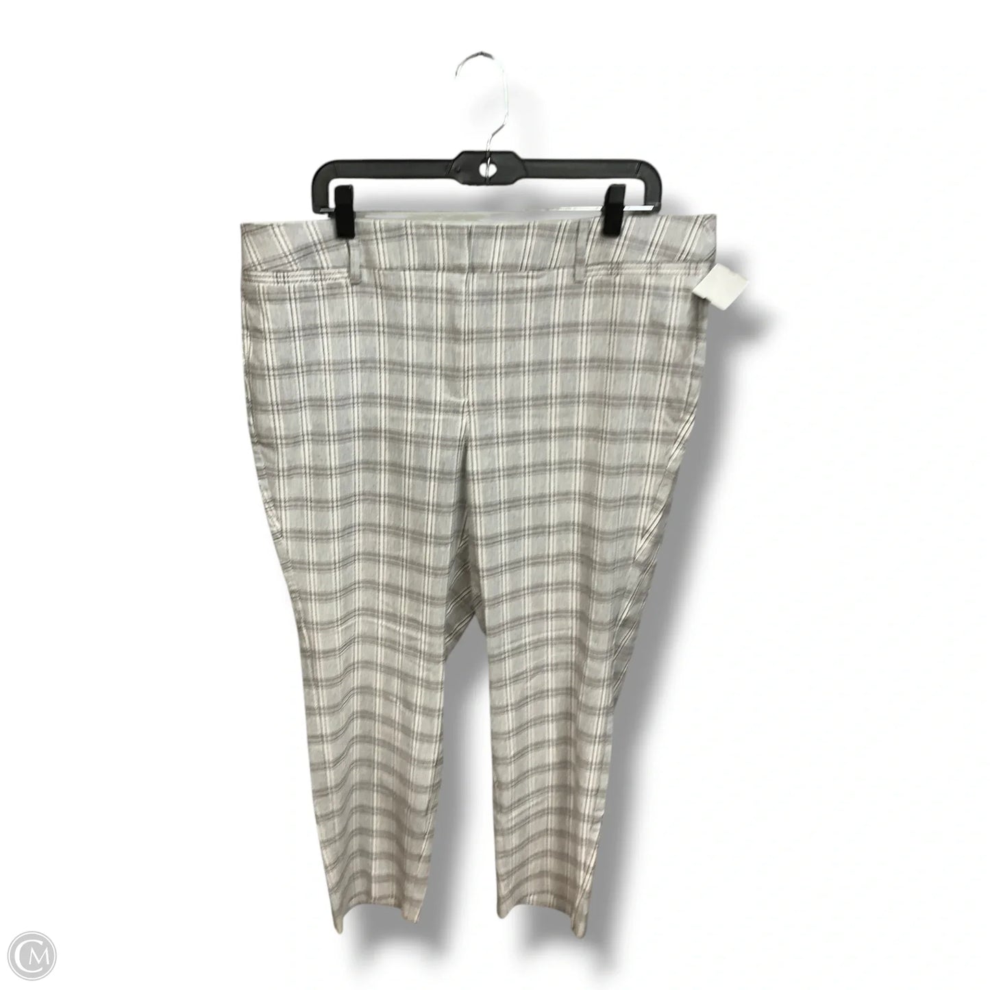 Pants Dress By Lane Bryant In Plaid Pattern, Size: 18