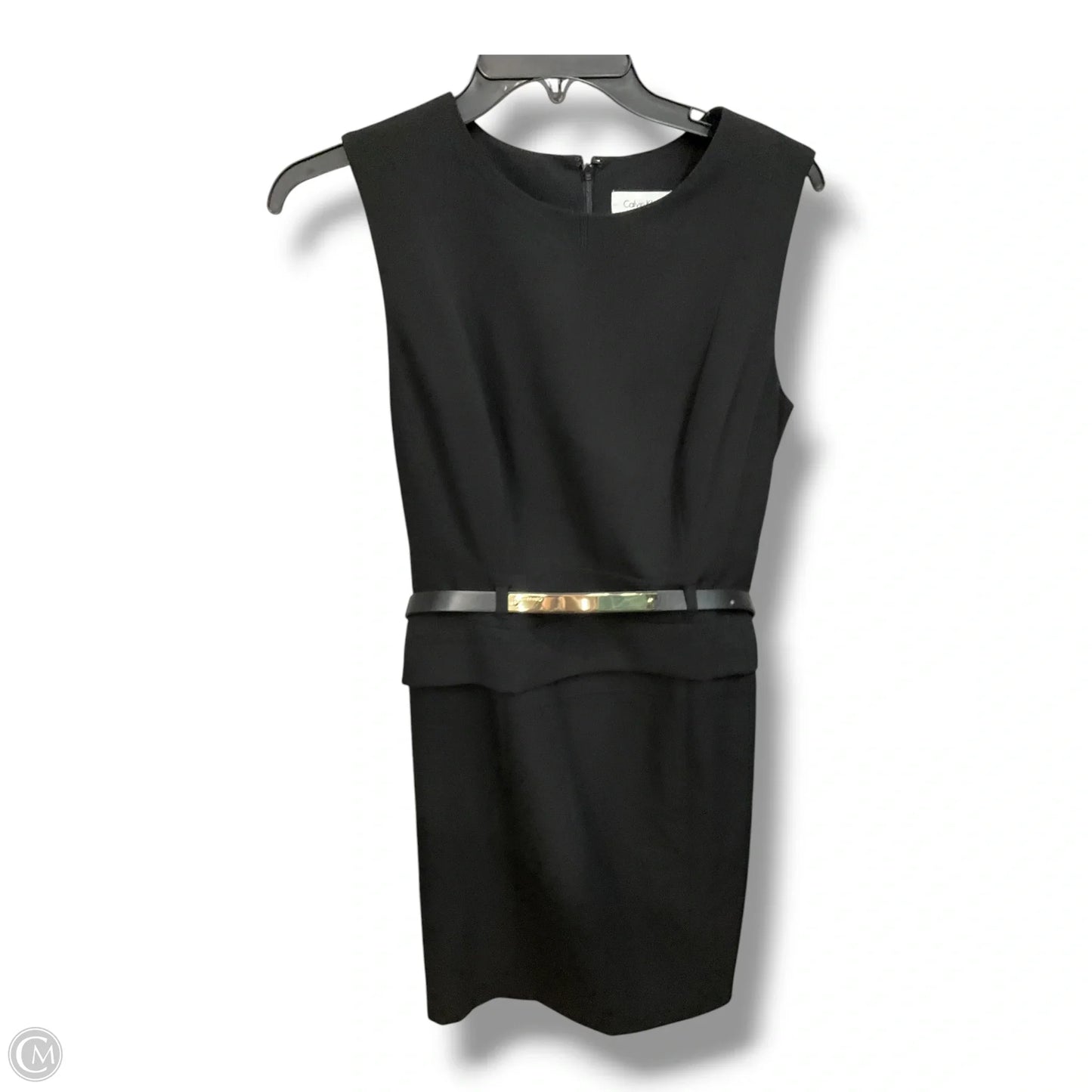 Dress Casual Short By Calvin Klein In Black, Size: M