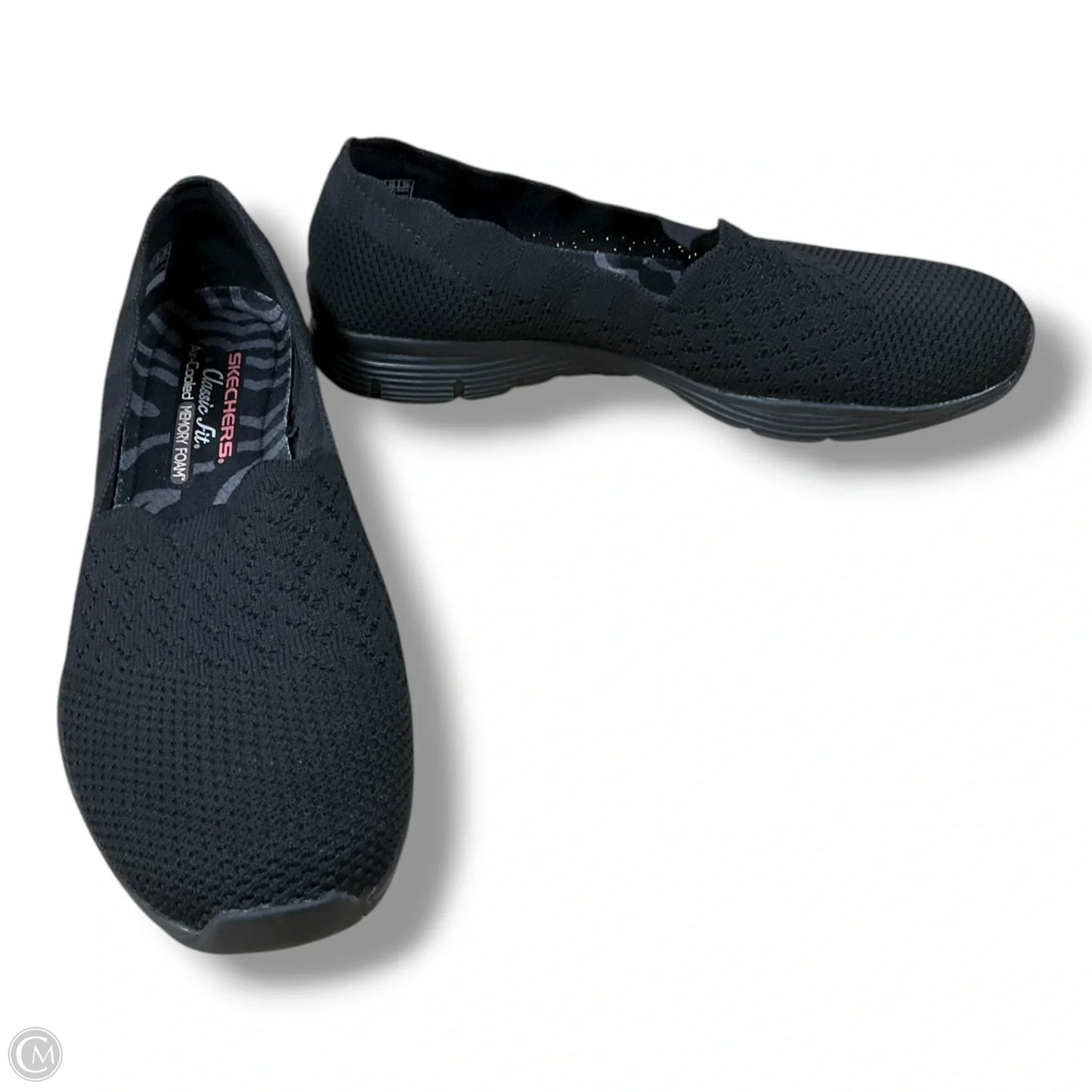 Shoes Flats By Skechers In Black, Size: 9