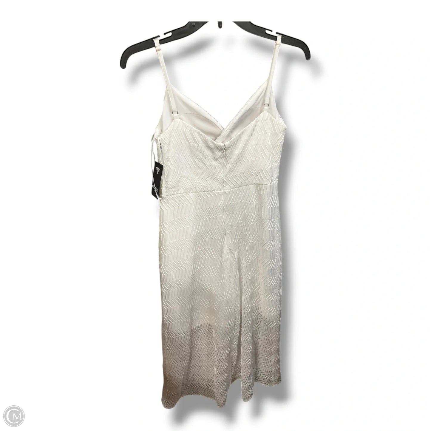 Dress Casual Midi By Guess In White, Size: S