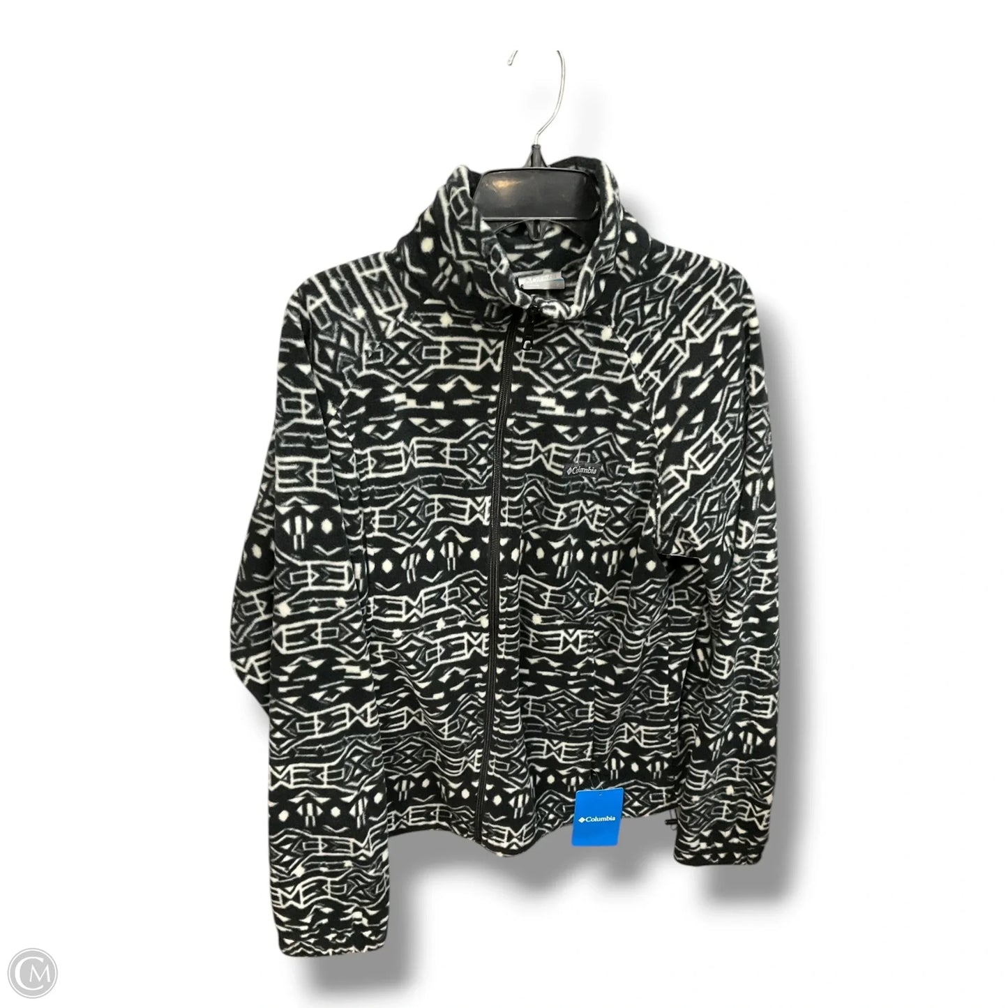 Athletic Fleece By Columbia In Black & White, Size: Xl