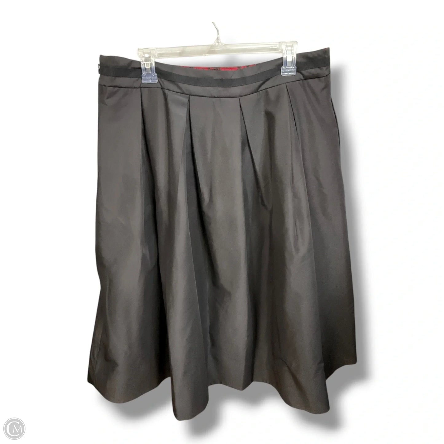 Skirt Midi By White House Black Market In Black, Size: 16