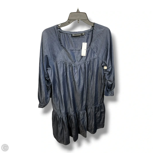 Dress Casual Short By New York And Co In Blue, Size: M