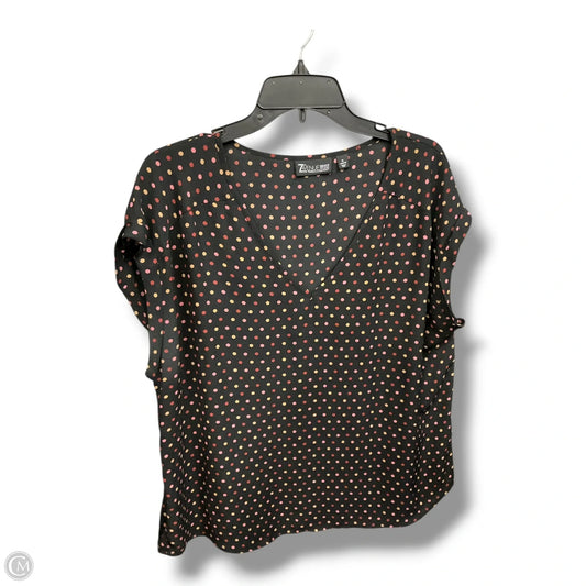 Top Sleeveless By New York And Co In Polkadot Pattern, Size: Xl