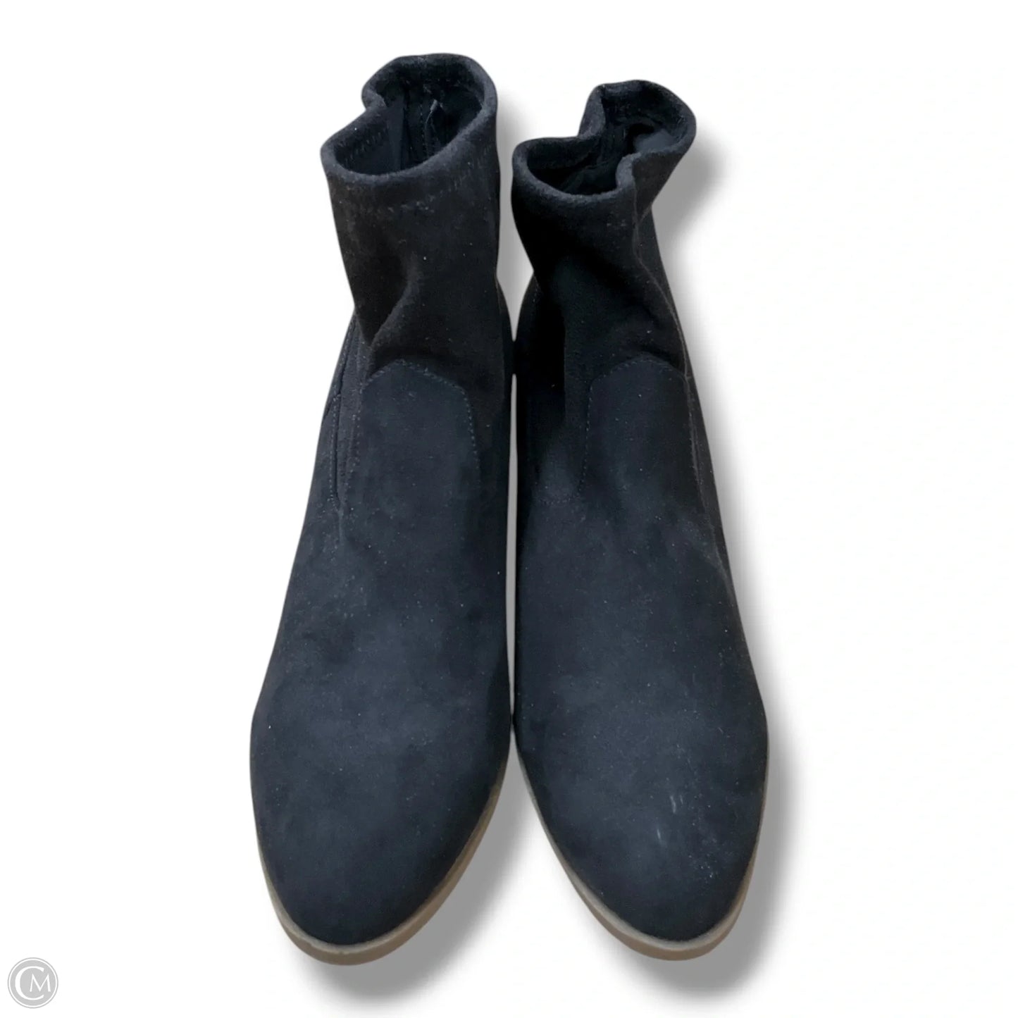 Boots Ankle Heels By Ana In Black, Size: 10