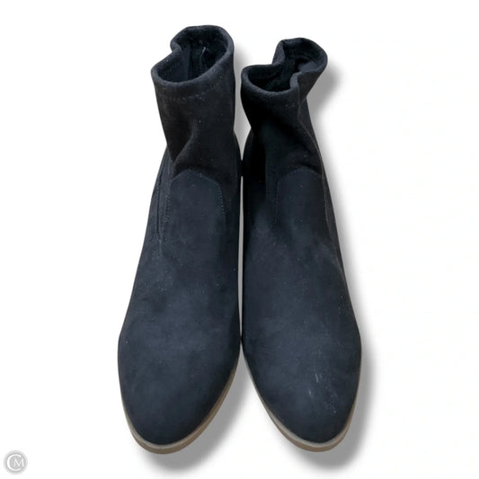 Boots Ankle Heels By Ana In Black, Size: 10