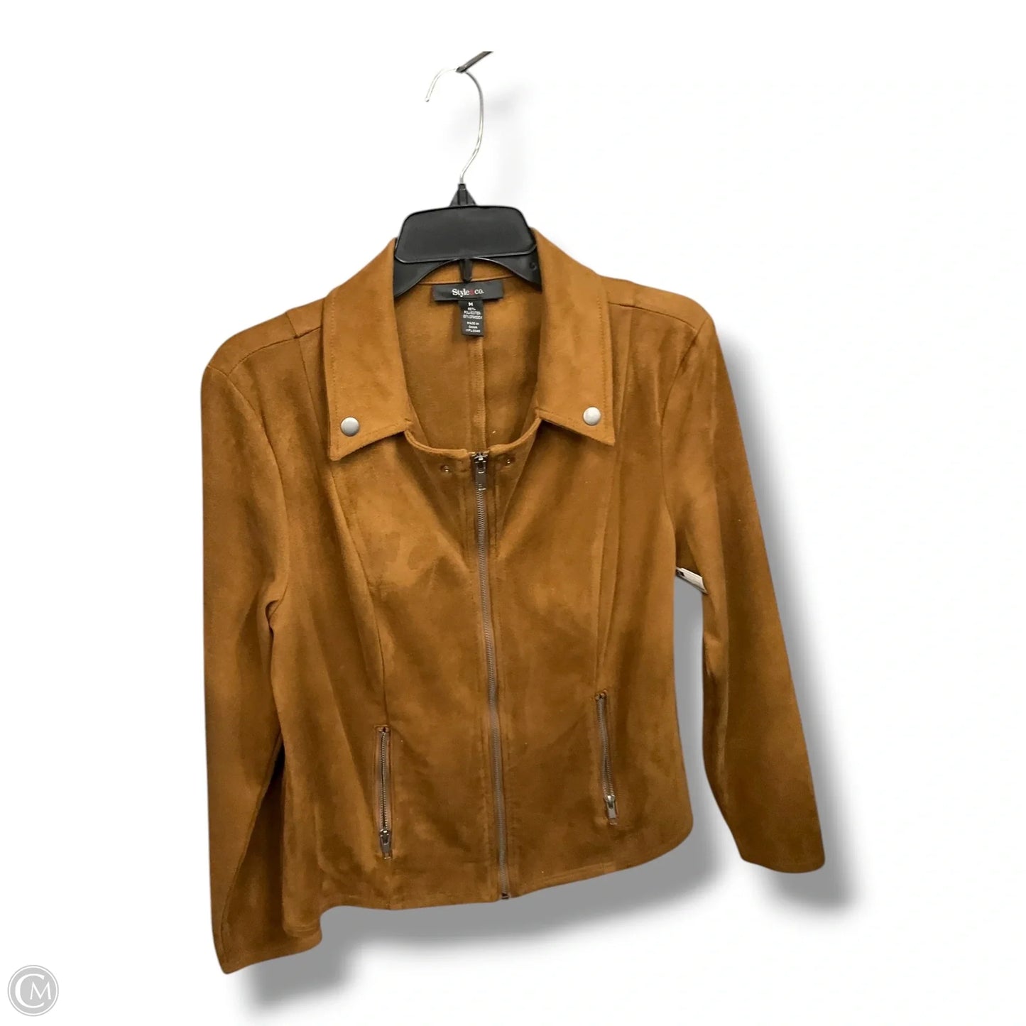 Jacket Other By Style And Company In Brown, Size: L