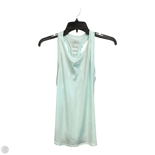Athletic Tank Top By Nike Apparel In Aqua, Size: S