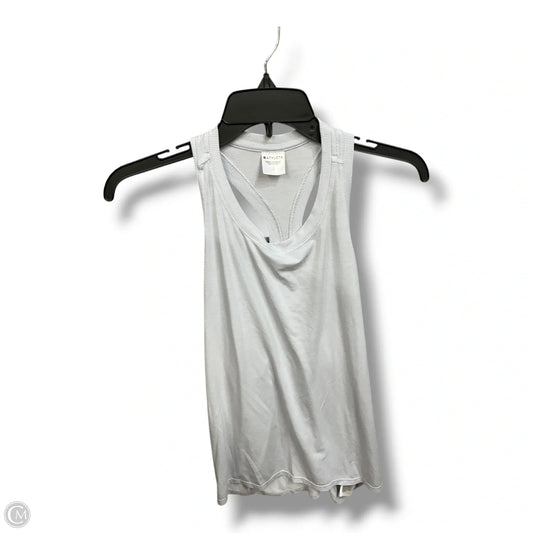 Athletic Tank Top By Athleta In White, Size: L