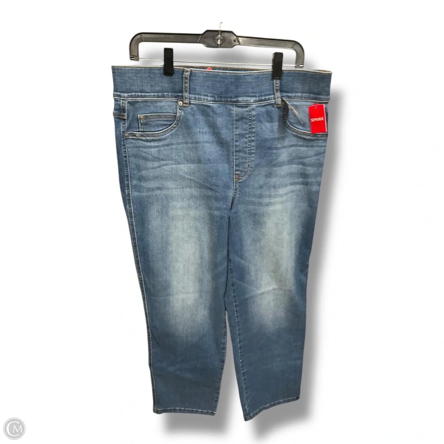 Jeans Jeggings By Spanx In Blue Denim, Size: 18