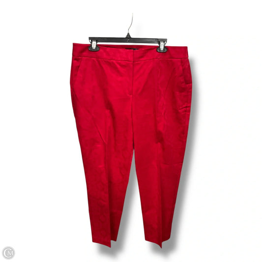 Pants Dress By Talbots In Red, Size: 14