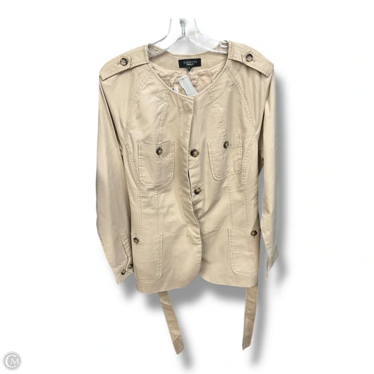 Jacket Other By Talbots In Beige, Size: Xl