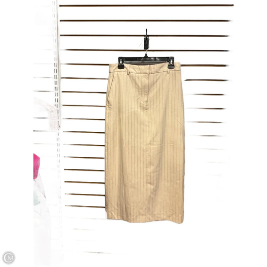 Skirt Maxi By Maison Damelie In Striped Pattern, Size: 8
