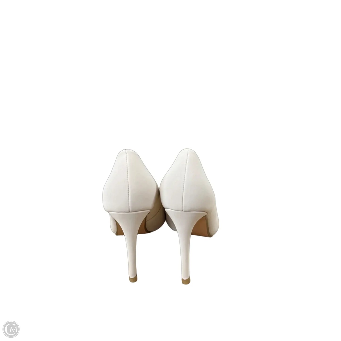 Shoes Heels Block By Clothes Mentor In Cream, Size: 7