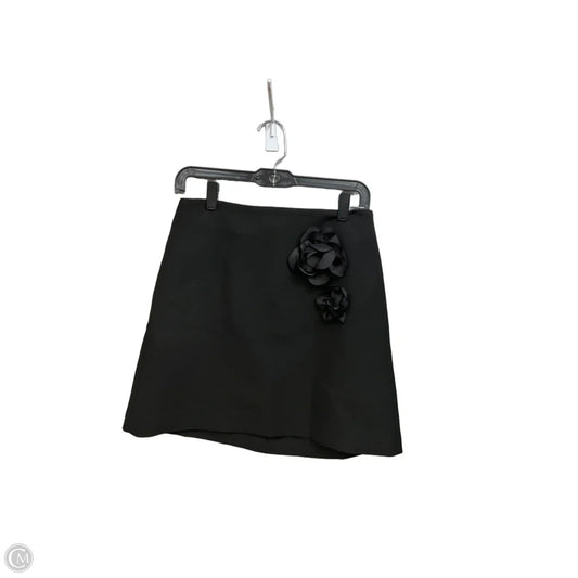 Skirt Mini & Short By Maeve In Black, Size: 6