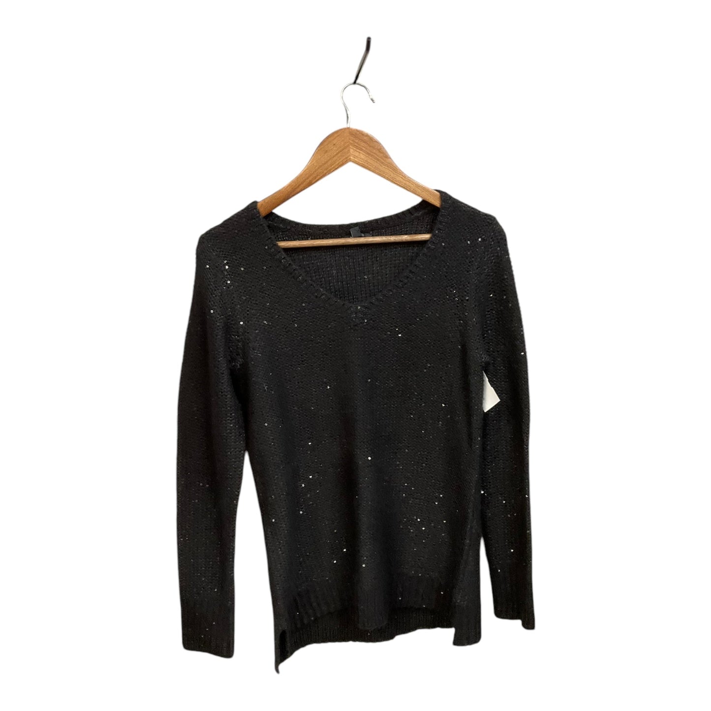 Sweater By Apt 9 In Black, Size: M