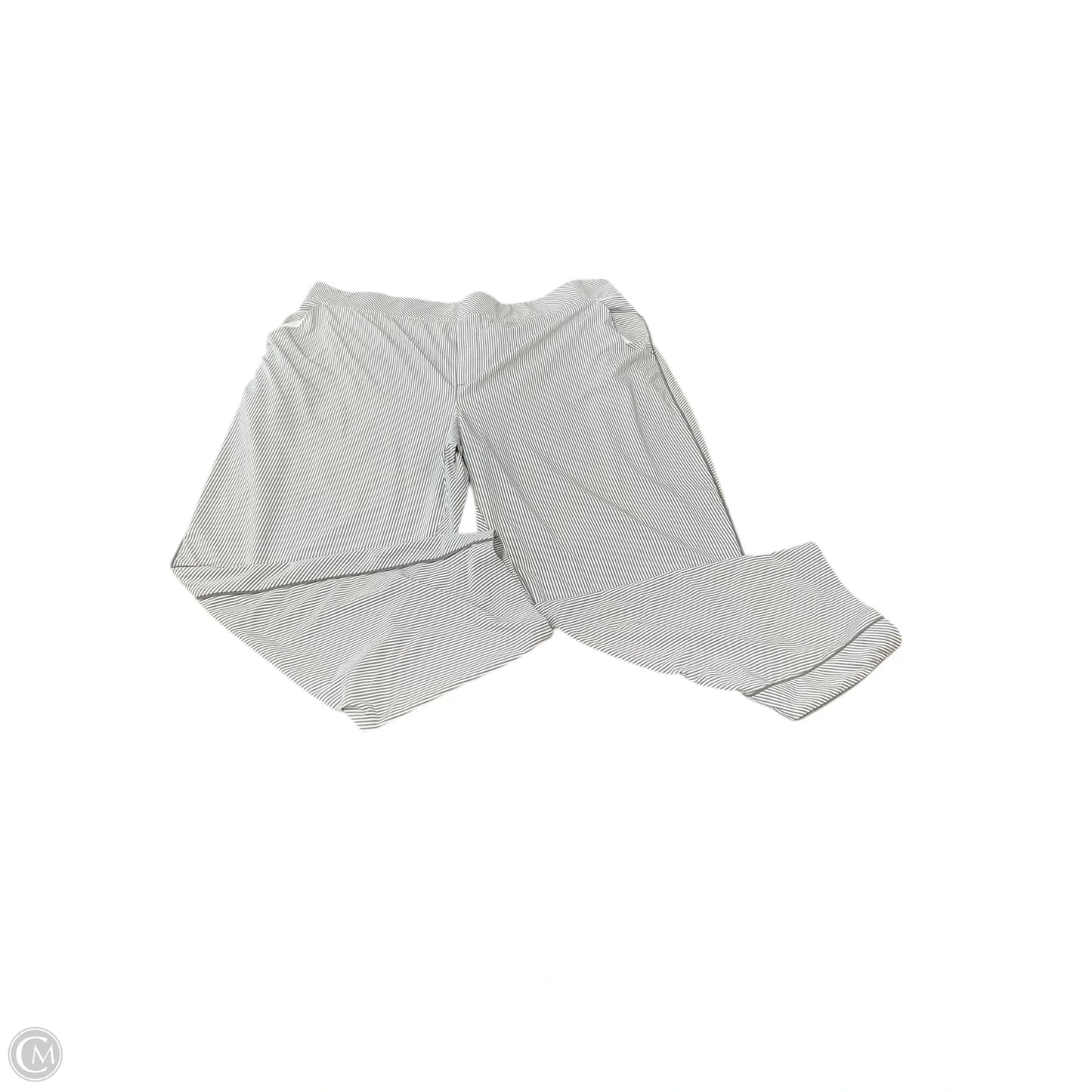 Athletic Pants By Athleta In Grey & White, Size: 3x