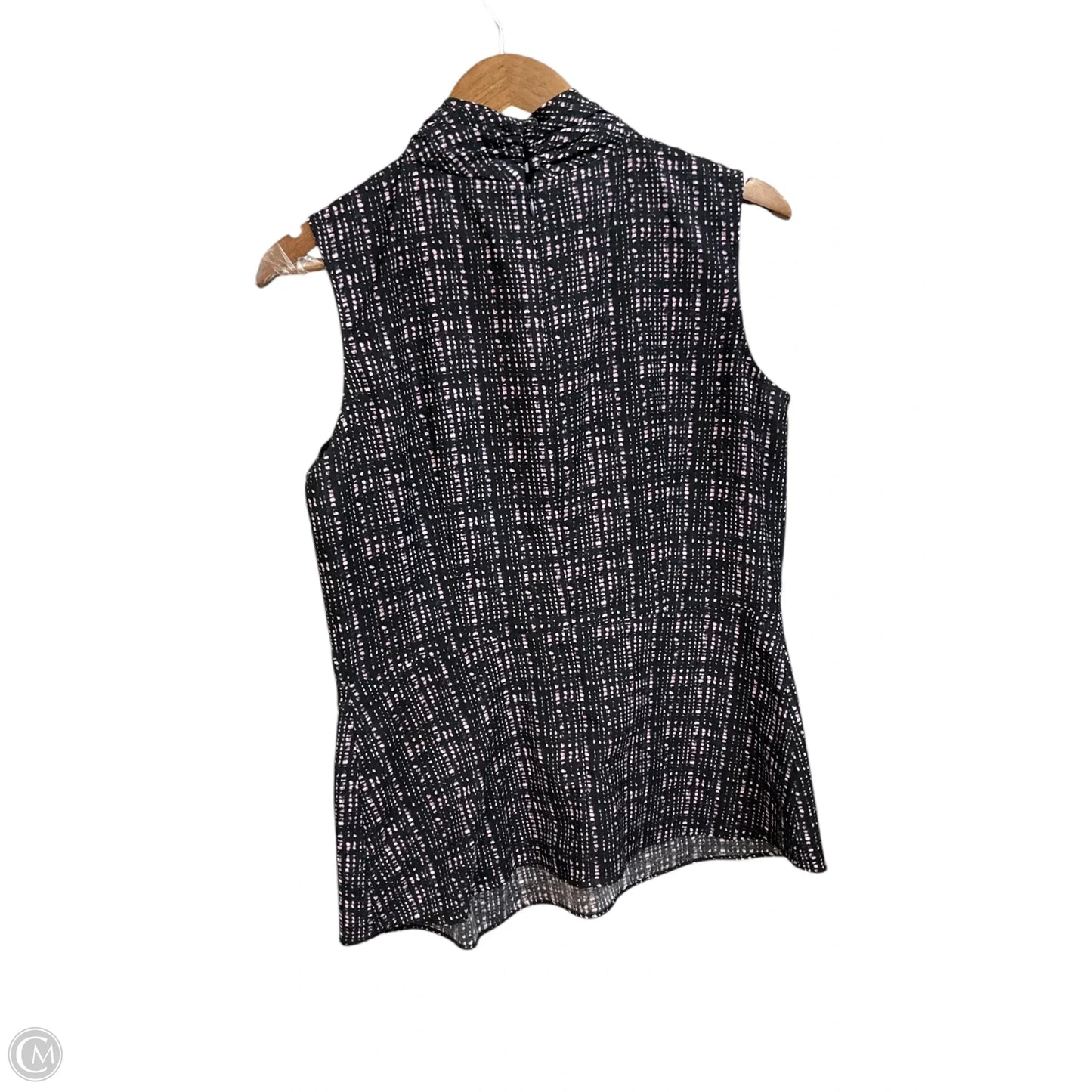 Blouse Sleeveless By Brooks Brothers In Blue & Purple, Size: M