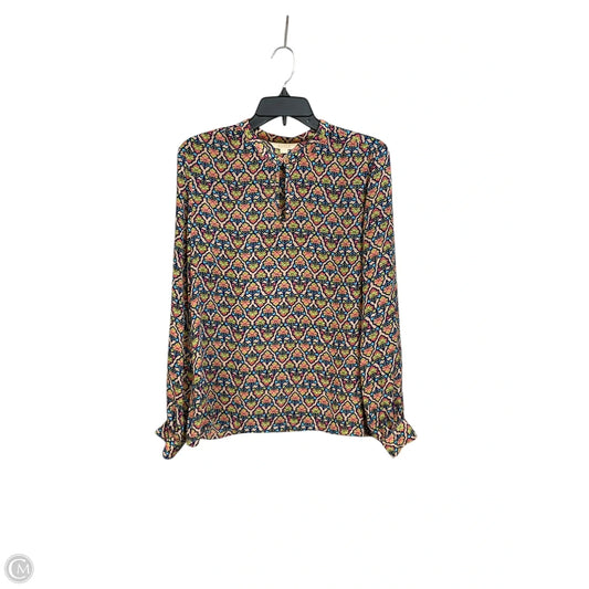 Blouse Long Sleeve By Tulle In Floral Print, Size: M