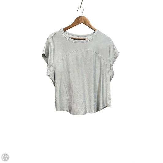Athletic Top Short Sleeve By Old Navy In Grey, Size: Xl