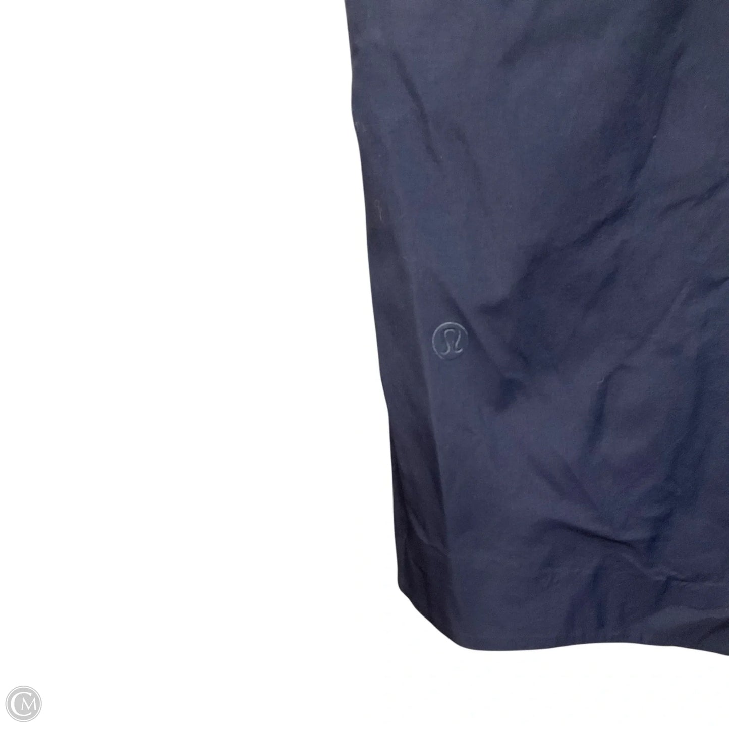 Coat Raincoat By Lululemon In Navy, Size: Xs