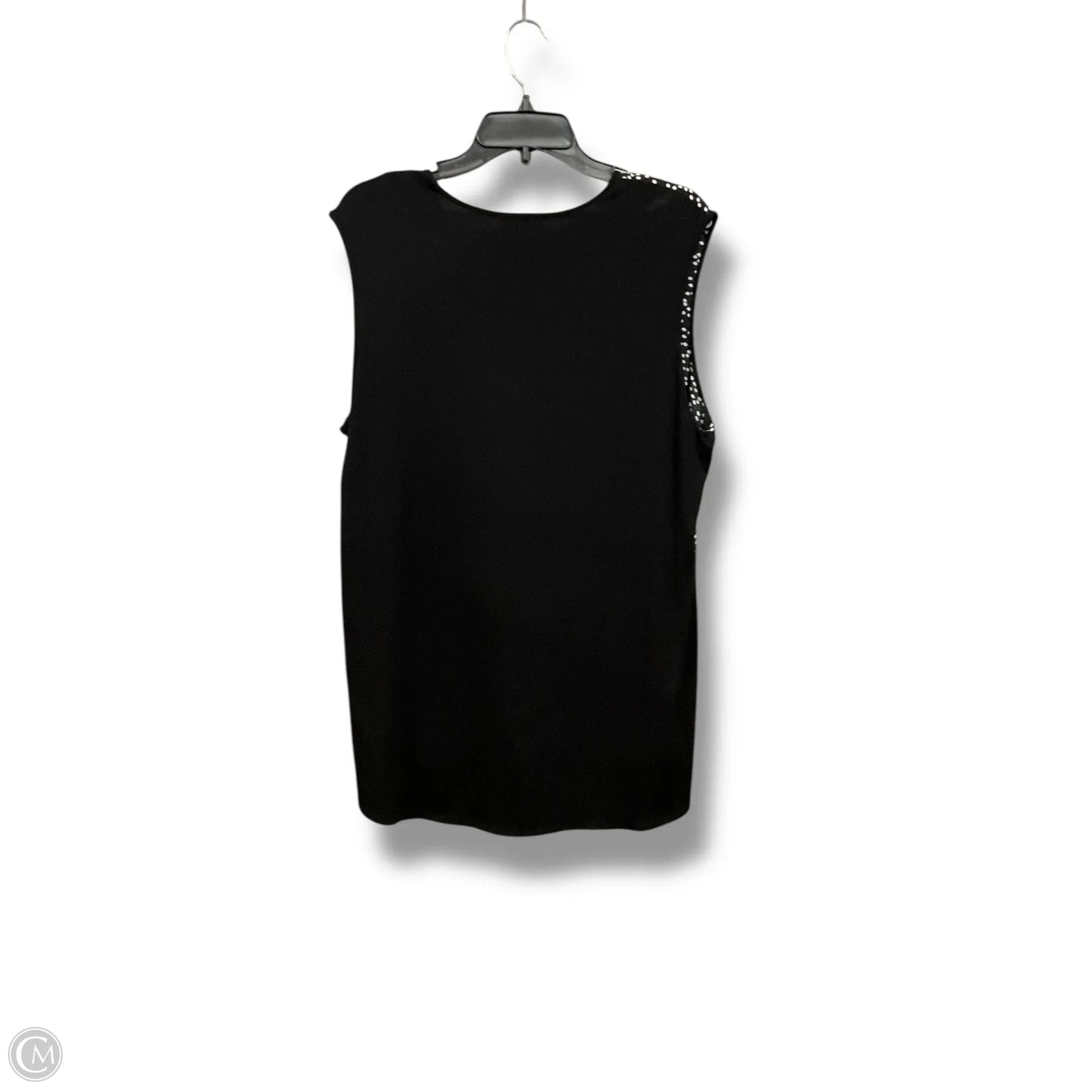Top Sleeveless By Vince Camuto In Polkadot Pattern, Size: L
