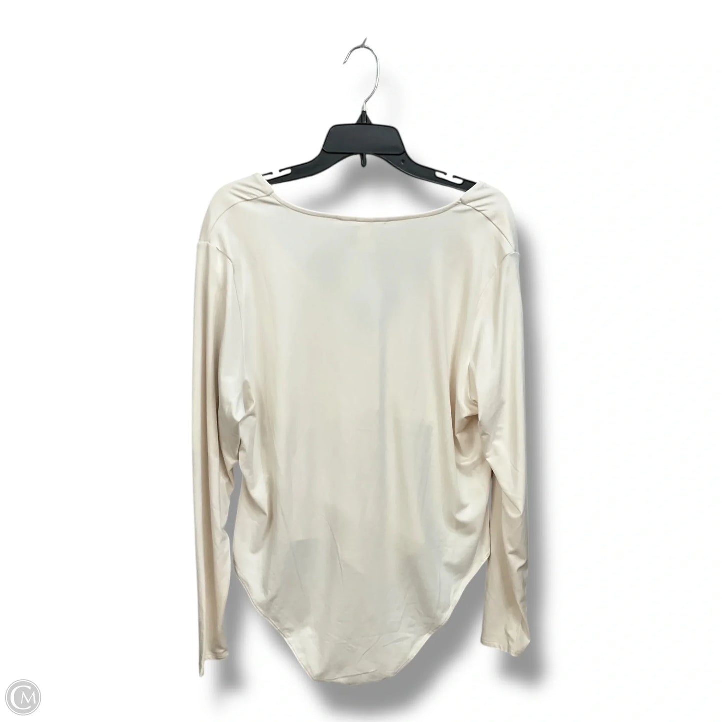 Bodysuit By H&m In Ivory, Size: Xxl