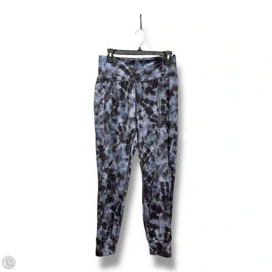 Athletic Pants By Athleta In Tie Dye Print, Size: M