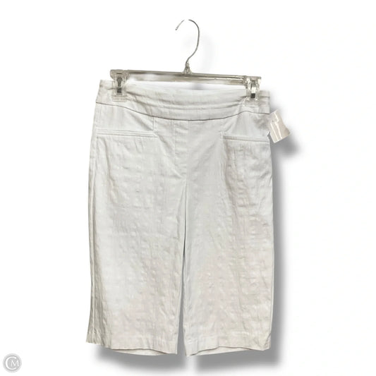Shorts By Clothes Mentor In White, Size: 4
