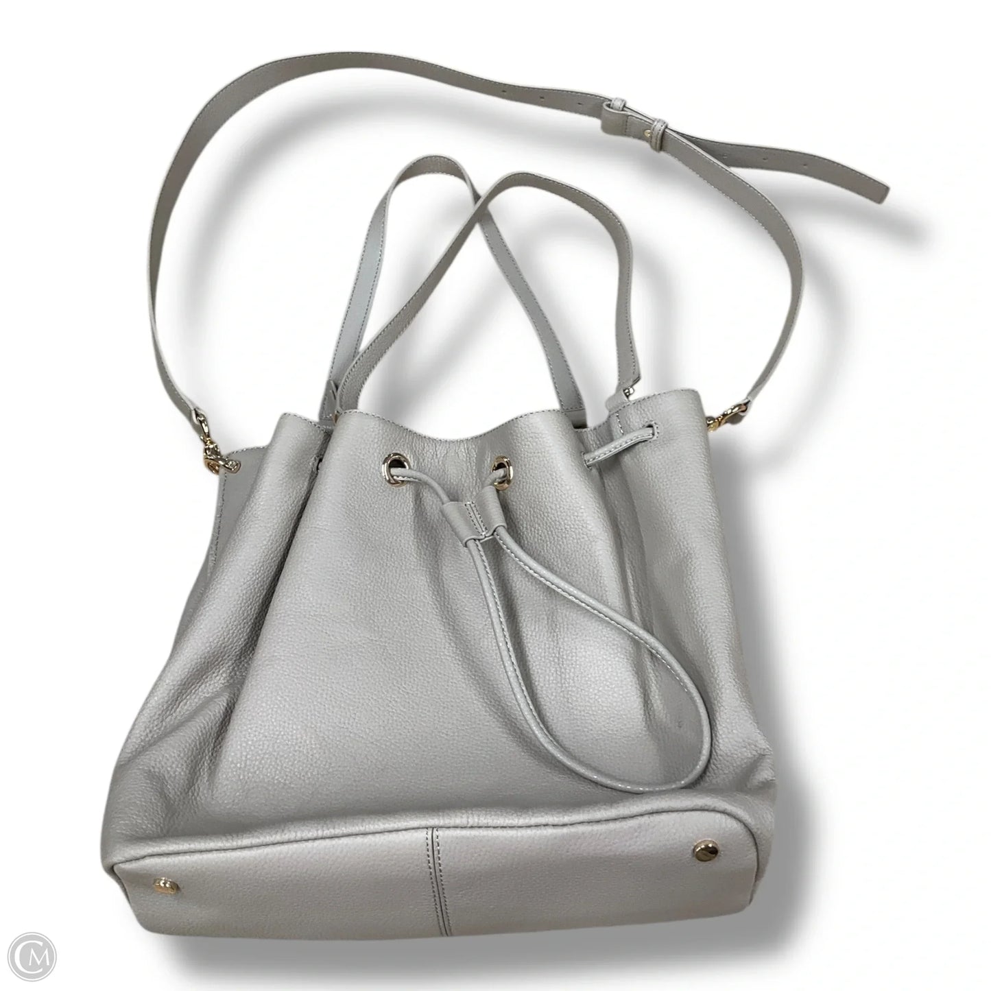 Handbag Leather By Cma, Size: Large