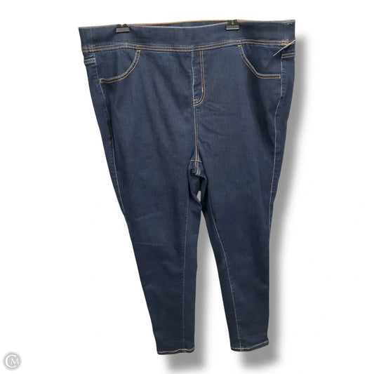 Jeans Jeggings By Torrid In Blue Denim, Size: 3x