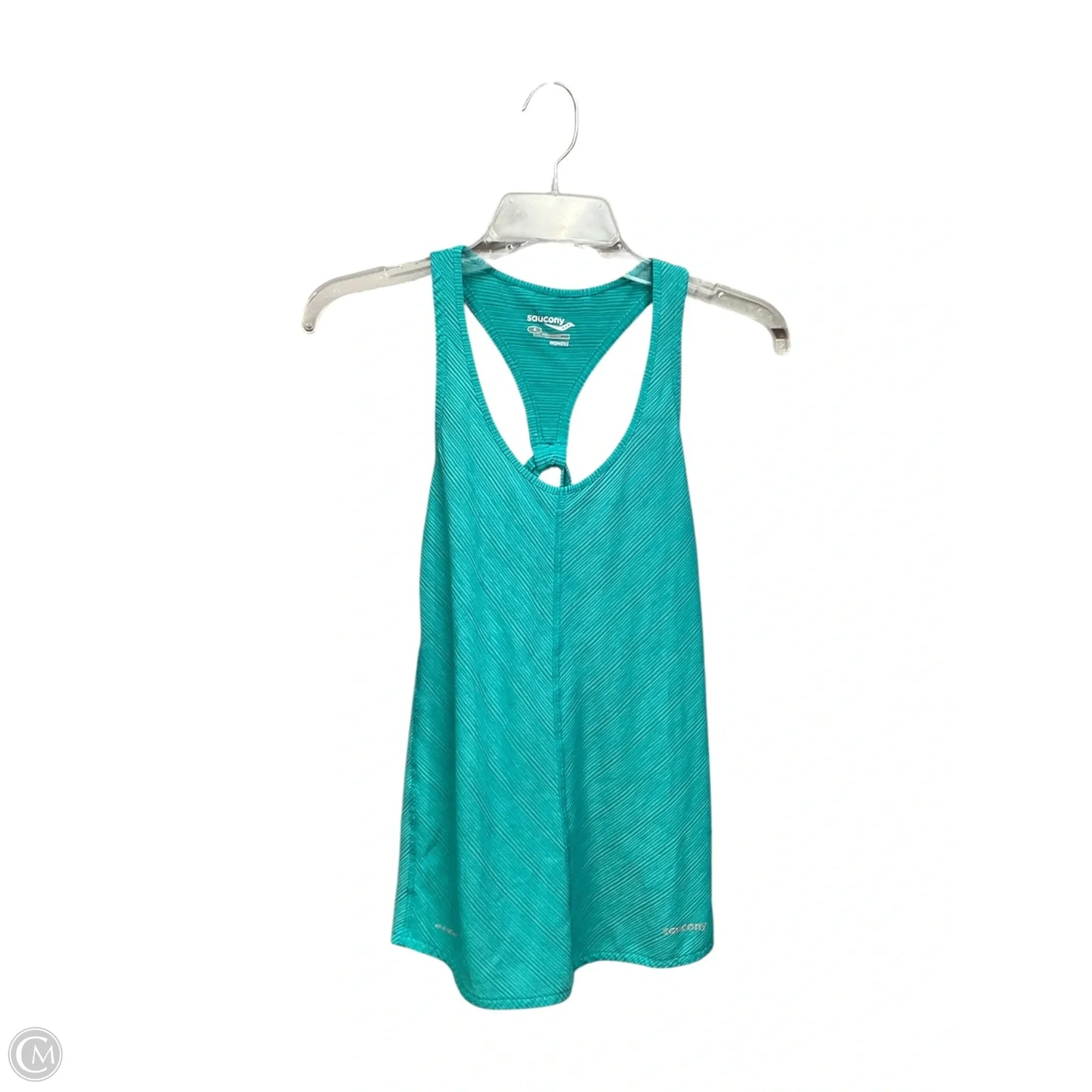 Athletic Tank Top By Saucony In Green