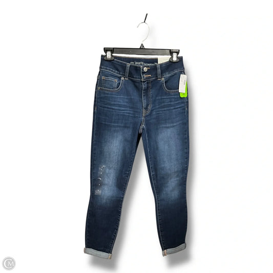 Jeans Cropped By Maurices In Blue Denim, Size: 2