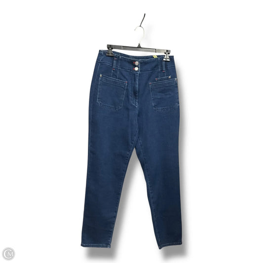 Jeans Straight By Maeve In Blue Denim, Size: 8