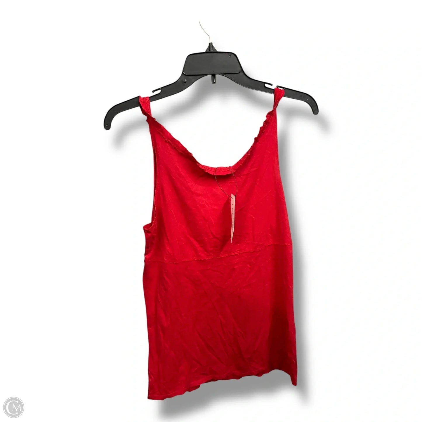Top Sleeveless By Calvin Klein In Red, Size: S