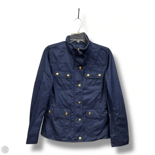 Jacket Utility By J. Crew In Blue, Size: S