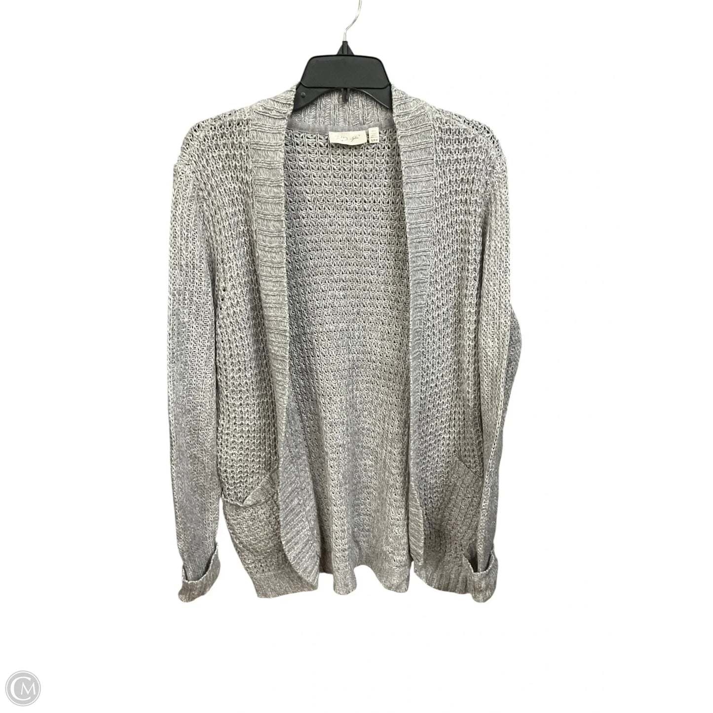 Sweater Cardigan By Rd Style In Grey, Size: S