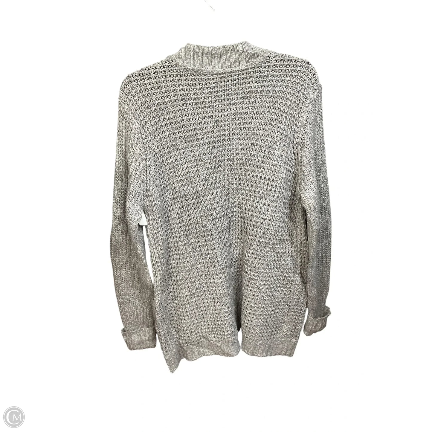 Sweater Cardigan By Rd Style In Grey, Size: S