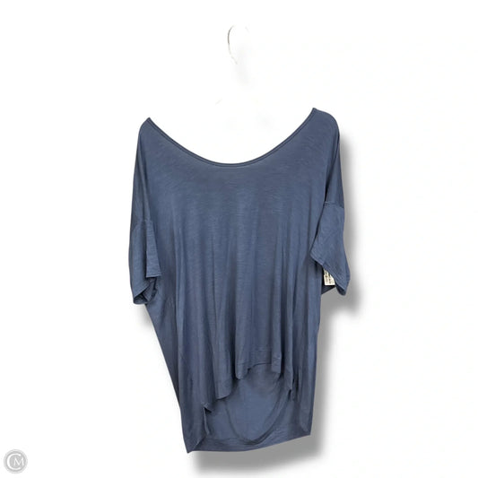 Top Short Sleeve Basic By Old Navy In Blue, Size: Xl