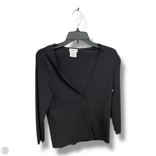 Cardigan By George In Black, Size: M