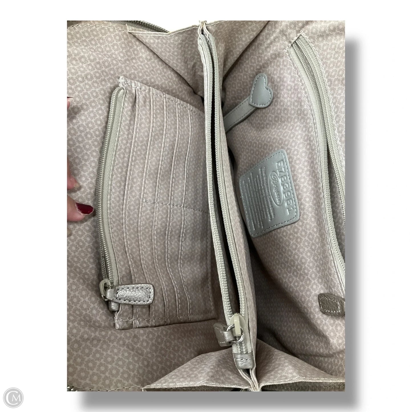 Crossbody Leather By Brighton, Size: Large